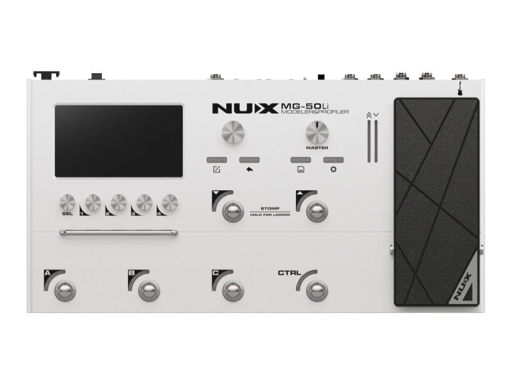 NUX ニューエックス MG-50Li Cloud White アンプモデラー マルチエフェクター