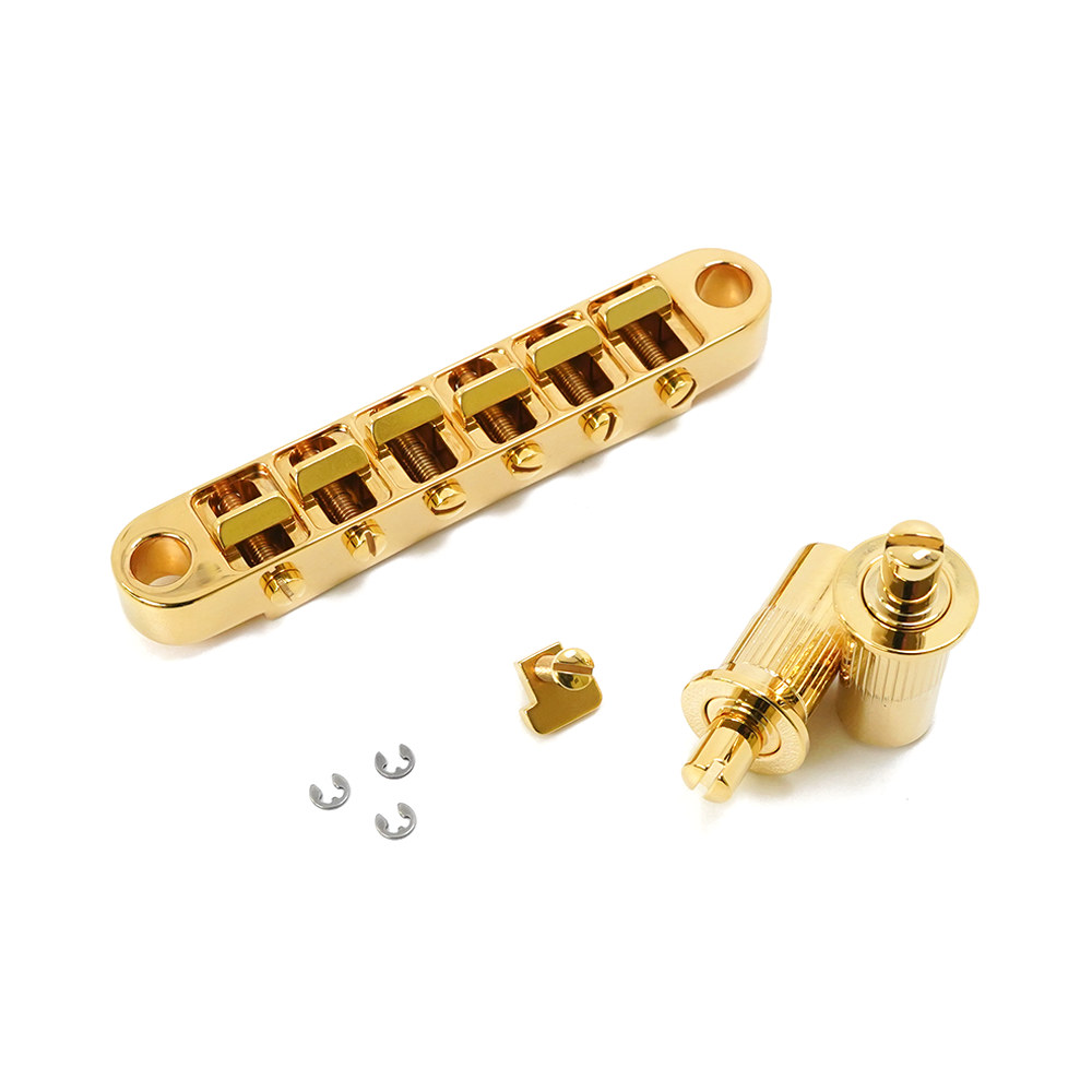 ABM エービーエム ABM2506G ナッシュビルタイプ ギター用ブリッジセット ゴールド ミリ規格