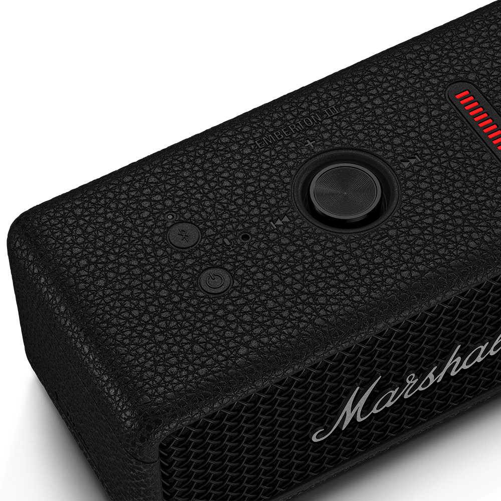 MARSHALL マーシャル Emberton III Black and Silver ワイヤレススピーカー Bluetoothスピーカー ブラック&シルバー