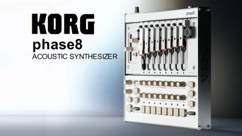 KORG(コルグ) 物理世界が持つ音の豊かさと、精密な電子制御を融合させた、8ボイスのアコースティック・シンセサイザー「phase8」が発売！