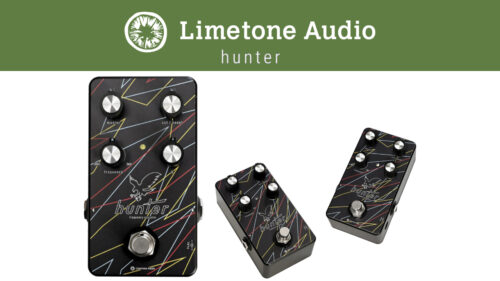 Limetone Audio(ライムトーンオーディオ)から、特定の周波数帯を好みの範囲でカット・ブーストすることができる「hunter」が発売！