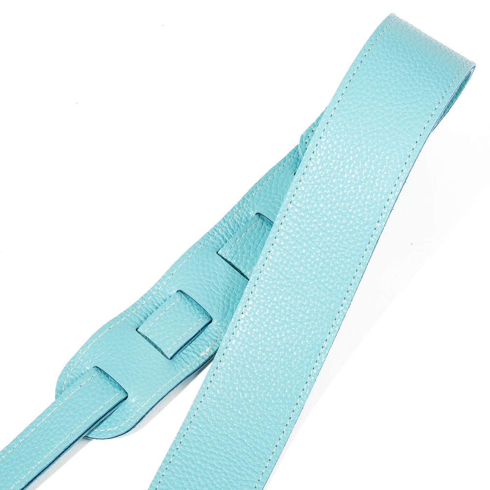 Grande uomo × Vincita Collaboration Strap Turquoise Blue ベースストラップ ギターストラップ