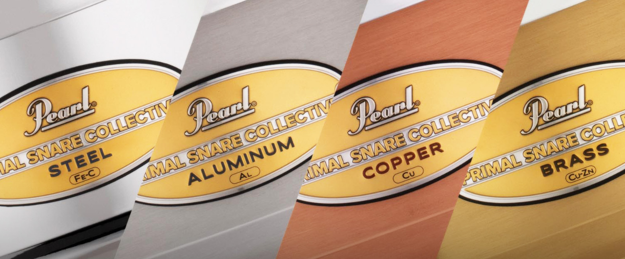 高パフォーマンスと手頃な価格 Pearl【PRIMAL SNARE COLLECTIVE】が発売！