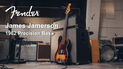 Fender(フェンダー)から ジェームス・ジェマーソンのトリビュートモデル「James Jamerson 1962 Precision Bass RW 3-Tone Sunburst」が登場! Fender(フェンダー)から ジェームス・ジェマーソンのトリビュートモデル「James Jamerson 1962 Precision Bass RW 3-Tone Sunburst」が登場!