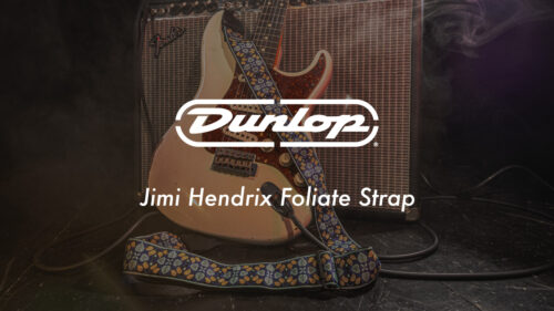 Jim Dunlop（ジムダンロップ）からジミ・ヘンドリックスの革新的な音楽性を称えるストラップ「Jimi Hendrix Foliate Strap」が登場！