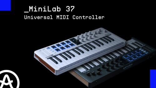 ARTURIA（アートリア）のMIDIコントローラー Minilab第三世代に待望の37鍵モデル「MiniLab 37」が登場！