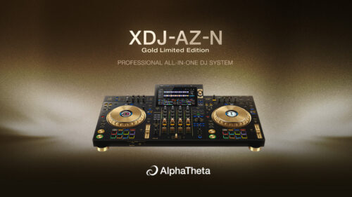 AlphaTheta（アルファシータ）の4デッキ・オールインワンDJシステムXDJ-AZに台数限定のGold Limited Editionが登場！