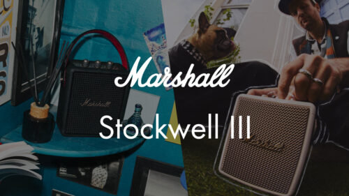 Marshall（マーシャル）のポータブルBluetoothスピーカー「Stockwell」の第3世代モデルが発売！