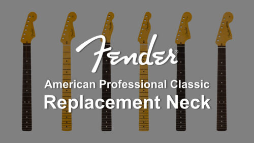 Fender(フェンダー)から American Professional Classicシリーズのリプレイスメントネックが登場! Fender(フェンダー)から American Professional Classicシリーズのリプレイスメントネックが登場!