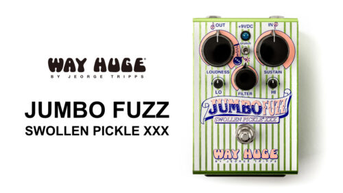 WAY HUGE（ウェイヒュージ）から Swollen Pickle誕生30周年を記念した特別仕様モデル「JUMBO FUZZ SWOLLEN PICKLE XXX」が登場！