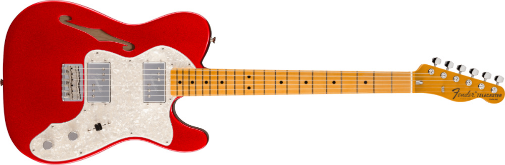 Fender フェンダー American Vintage II 1972 Telecaster Thinline MN Candy Apple Red エレキギター テレキャスター