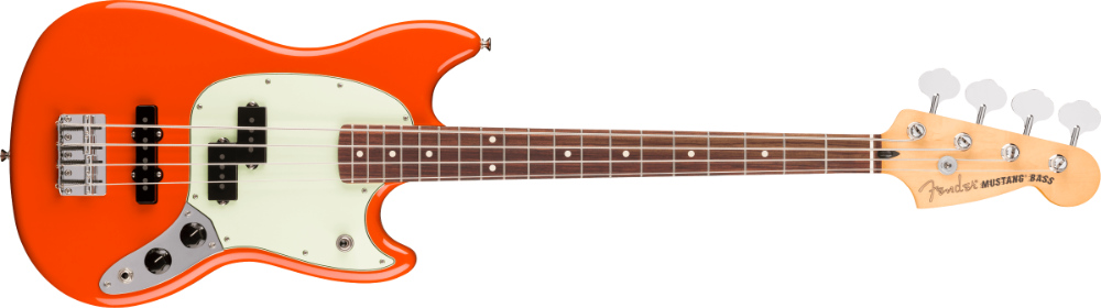 Fender フェンダー Player II Mustang Bass PJ RW Rallye Orange エレキベース ムスタングベース
