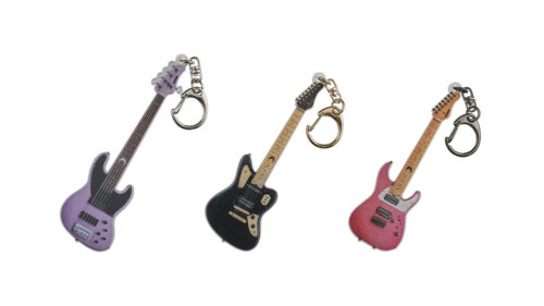 SCHECTER（シェクター）からAve Mujicaのメンバーが使用するギター/ベースをモチーフにしたアクリルキーホルダーが登場！