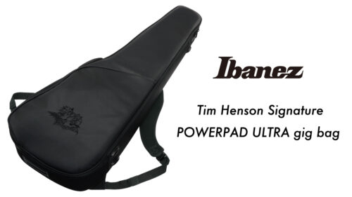 Ibanez（アイバニーズ）からTim Hensonシグネチャーギグバッグ「THGB1-BK」が発売！