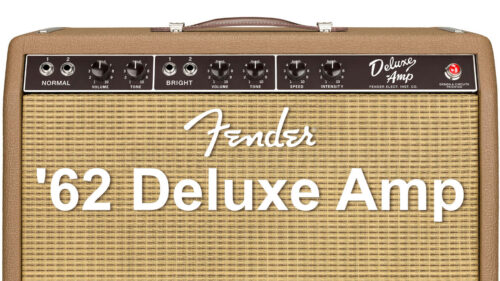 Fender（フェンダー）から 1962年製 Deluxe 6G3回路を採用したオール真空管設計のギターアンプ「’62 Deluxe Amp」が発売！