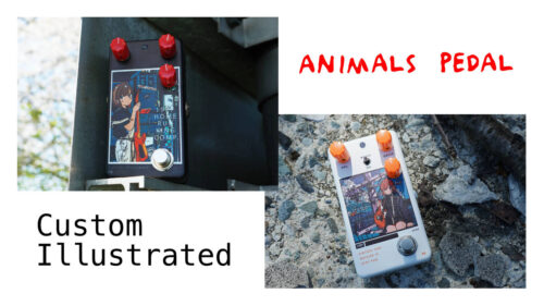 Animals Pedal(アニマルズペダル)Custom Illustratedシリーズから アカサカハル氏によるイラストのリプリントエディション2機種が発売! Animals Pedal(アニマルズペダル)Custom Illustratedシリーズから アカサカハル氏によるイラストのリプリントエディション2機種が発売!
