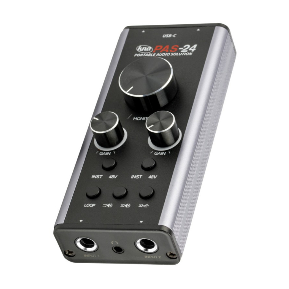 オーディオインターフェイス KNA PAS-24 PORTABLE AUDIO SOLUTION
