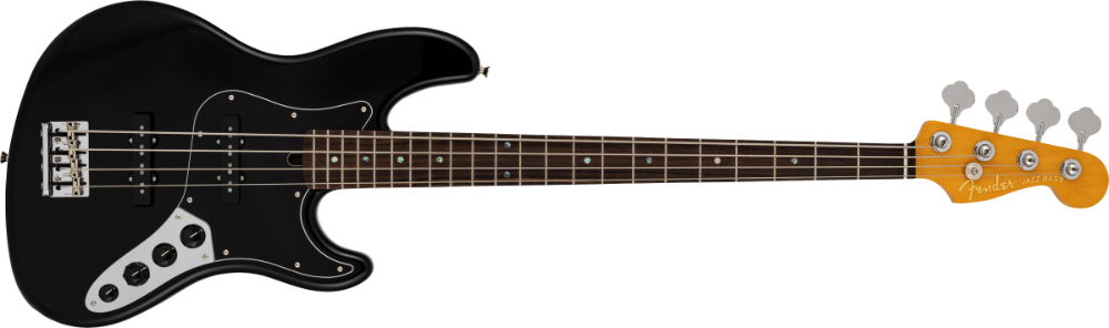Fender フェンダー Made in Japan Limited Active Modern Jazz Bass RW Black エレキベース ジャズベース