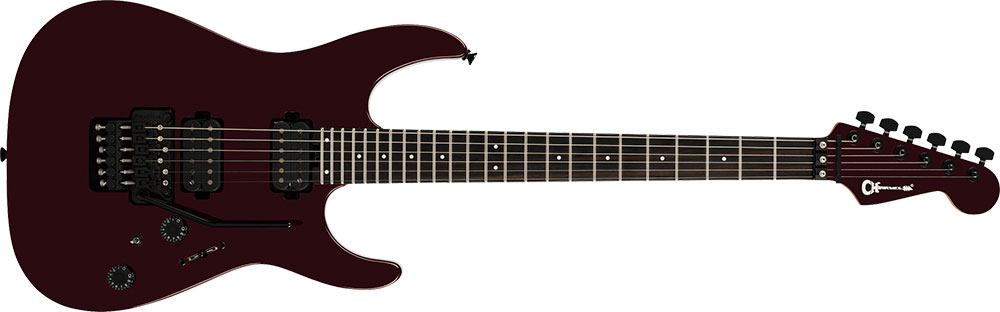 Charvel シャーベル Pro-Mod Plus Dinky DK24 HH FR EB Crimson Eclipse エレキギター