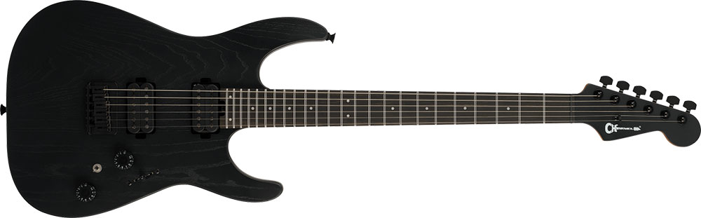 Charvel シャーベル Pro-Mod Plus Dinky DK24 HH HT EB Black Ash エレキギター
