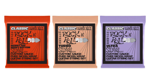 Ernie Ball（アーニーボール）からエレキギター弦「SLINKY CLASSIC ROCK N’ ROLL PURE NICKEL」が発売！