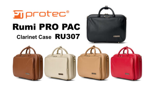 PROTEC（プロテック）から、スタイリッシュなクラリネット用ケース「Rumi PRO PAC RU307」が発売！