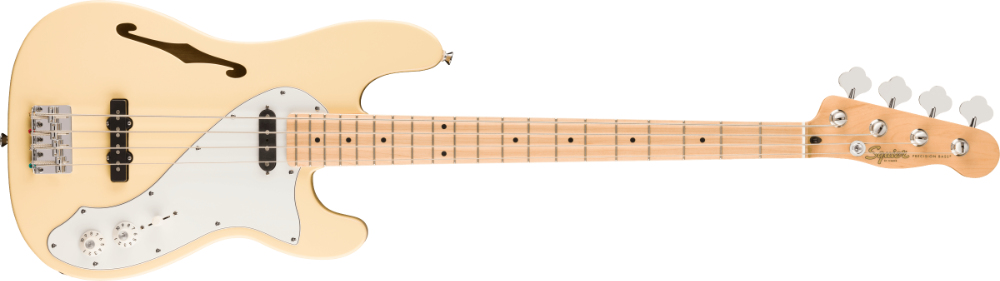 Squier スクワイア スクワイヤー Paranormal Precision Bass Thinline SJ MN PPG Vintage White エレキベース プレシジョンベース