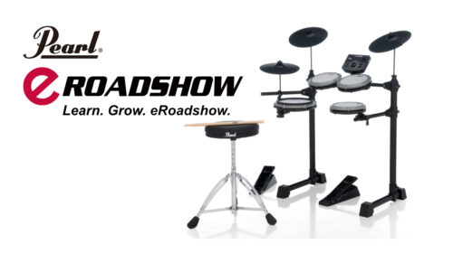 Pearl（パール）から、届いたその日にすぐに始められるオールインワン電子ドラムセット「eROADSHOW ERS1000」が発売！