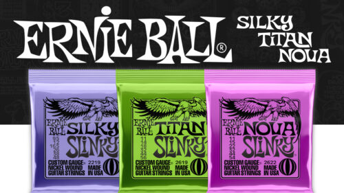 ERNIE BALL (アニーボール)演奏スタイルとサウンドの幅を広げる、SLINKYシリーズに新ゲージが発売！