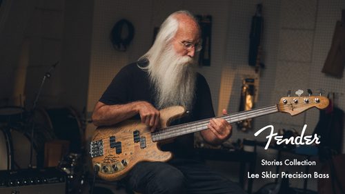 Fender（フェンダー）からリーランド“リー”スカラーのシグネチャーモデル「Lee Sklar Precision Bass」が発売！