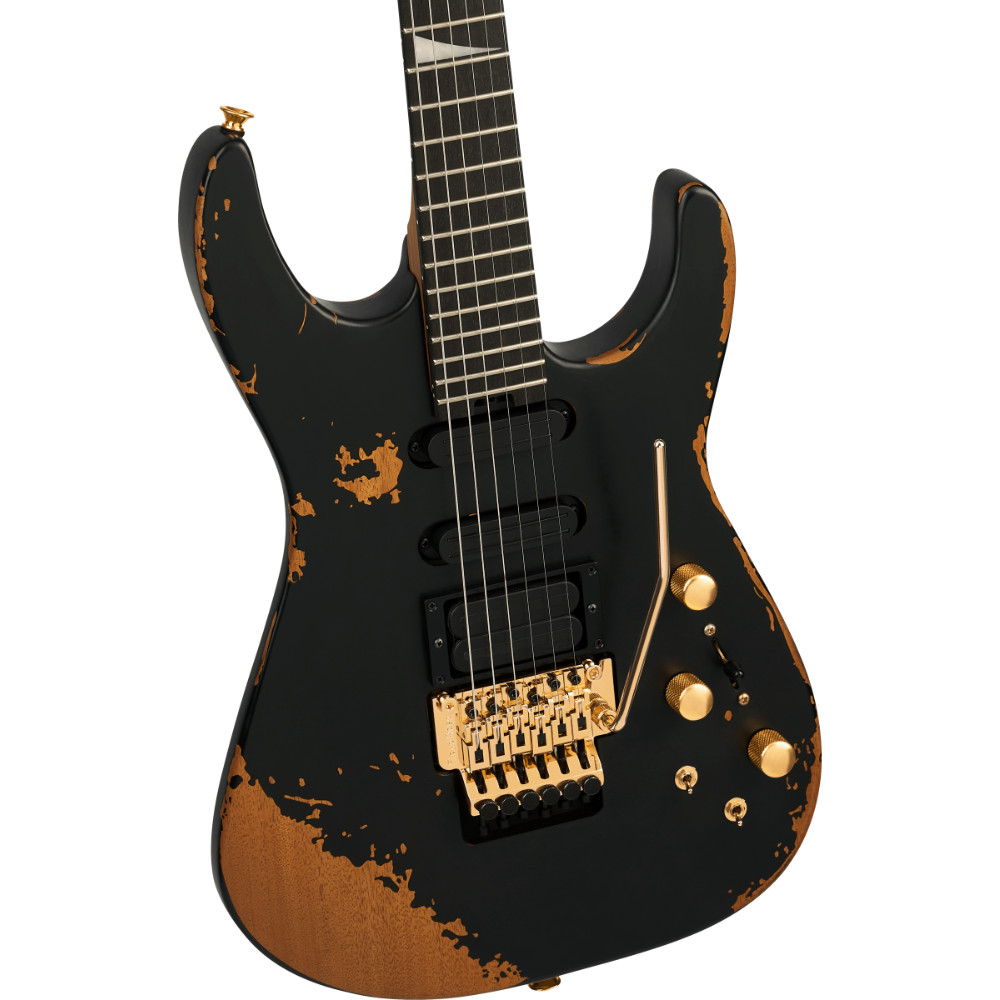 Jackson Pro Series Signature Phil Collen PC1-E Ebony Fingerboard Worn Black エレキギター
