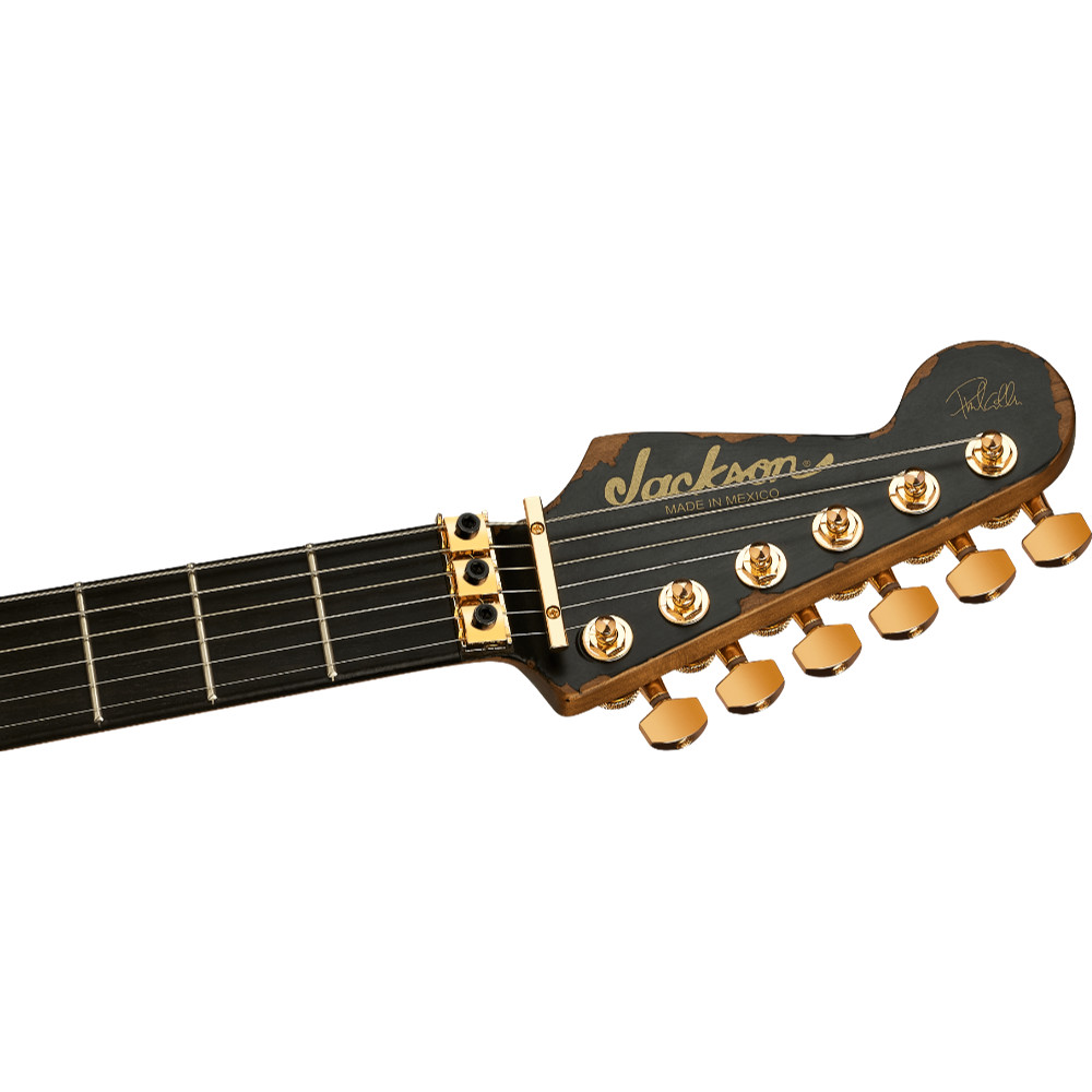 Jackson Pro Series Signature Phil Collen PC1-E Ebony Fingerboard Worn Black エレキギター