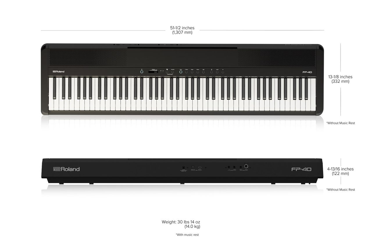 ROLAND FP-40 Digital Piano 電子ピアノ