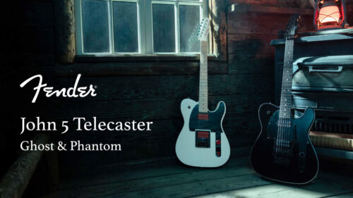 Fender（フェンダー）から、John 5 シグネチャーモデルのテレキャスター2機種「Ghost & Phantom」が登場！