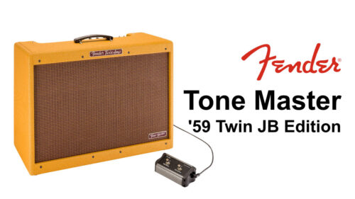 Fender（フェンダー）から、ジョー・ボナマッサ シグネチャーアンプ「Joe Bonamassa Tone Master ’59 Twin Amp」が登場！