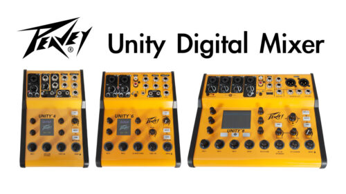 PEAVEY（ピーヴィー）から、簡単な操作でクリアなサウンドを提供する「Unity Digital Mixer」が登場！