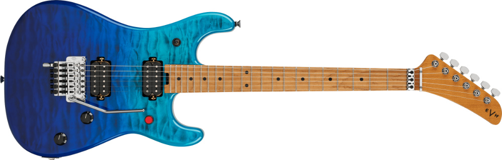 EVH イーブイエイチ 5150 Series Deluxe QM Baked Maple Pacific Drift エレキギター