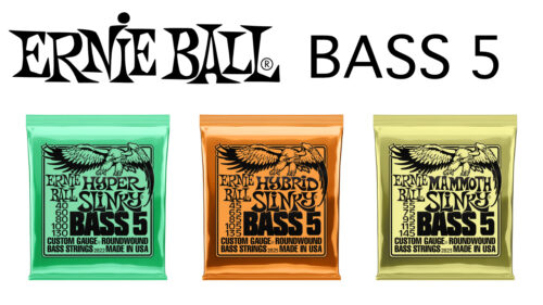 ERNIE BALL(アーニーボール)より、5弦ベースの表現力をさらに広げる新ゲージが登場！