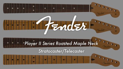 Fender（フェンダー）からストラト/テレキャスター用の純正リプレイスメント・ローステッドメイプルネックが発売！