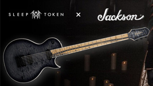 Jackson(ジャクソン)から、英国メタルバンドSleep Token(スリープ・トークン) ギタリスト『IV』シグネイチャーモデル「Jackson IV Signature Monarkh」が発売！