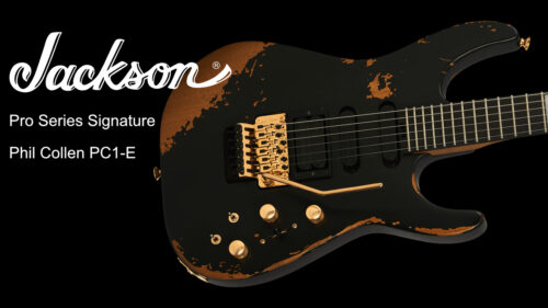Jackson(ジャクソン)から、Def Leppardの伝説的ギタリストであるフィル・コリンシグネイチャーモデル『PC1-E』が発売！