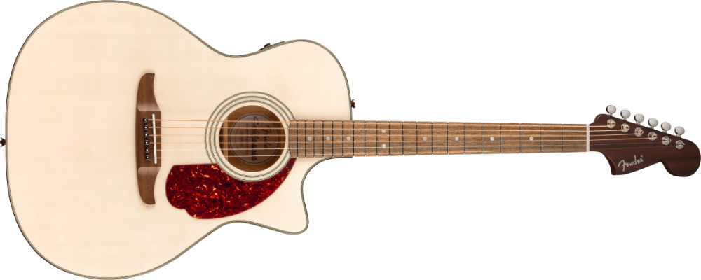 Fender フェンダー California Deluxe Newporter CE White Blonde エレクトリックアコースティックギター