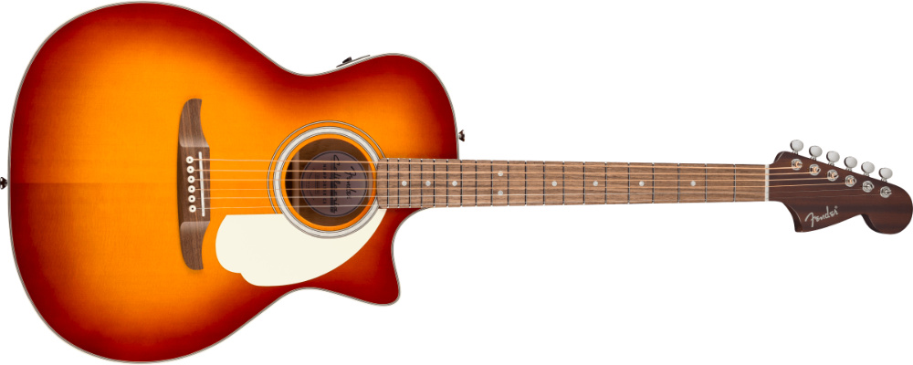 Fender フェンダー California Deluxe Newporter CE Sienna Sunburst エレクトリックアコースティックギター