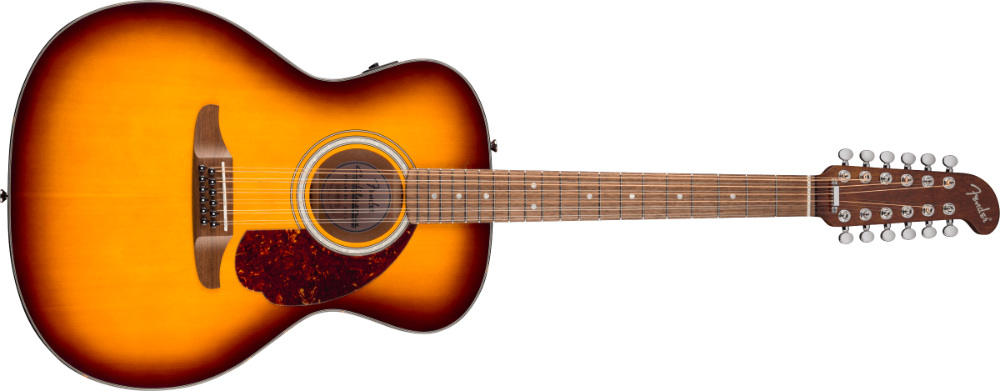 Fender フェンダー California Deluxe Villager E Honey Sunburst 12弦 エレクトリックアコースティックギター