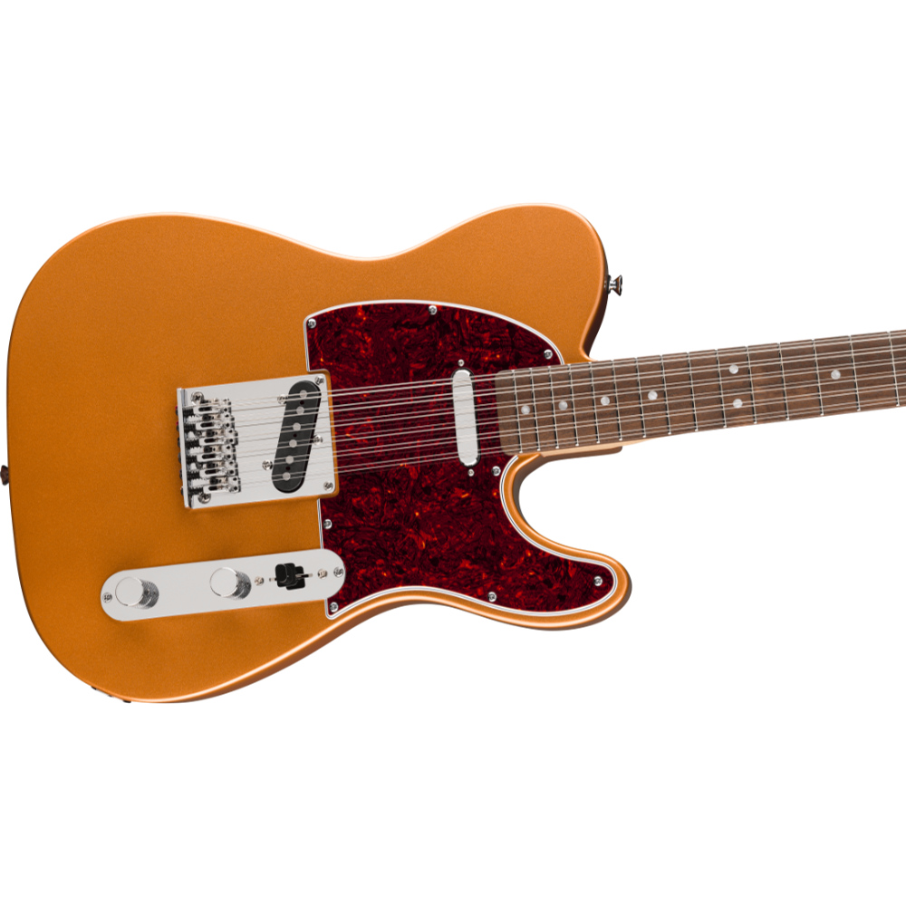 Squier スクワイア スクワイヤー Paranormal Troy Van Leeuwen Telecaster XII Laurel Fingerboard Copper エレキギター