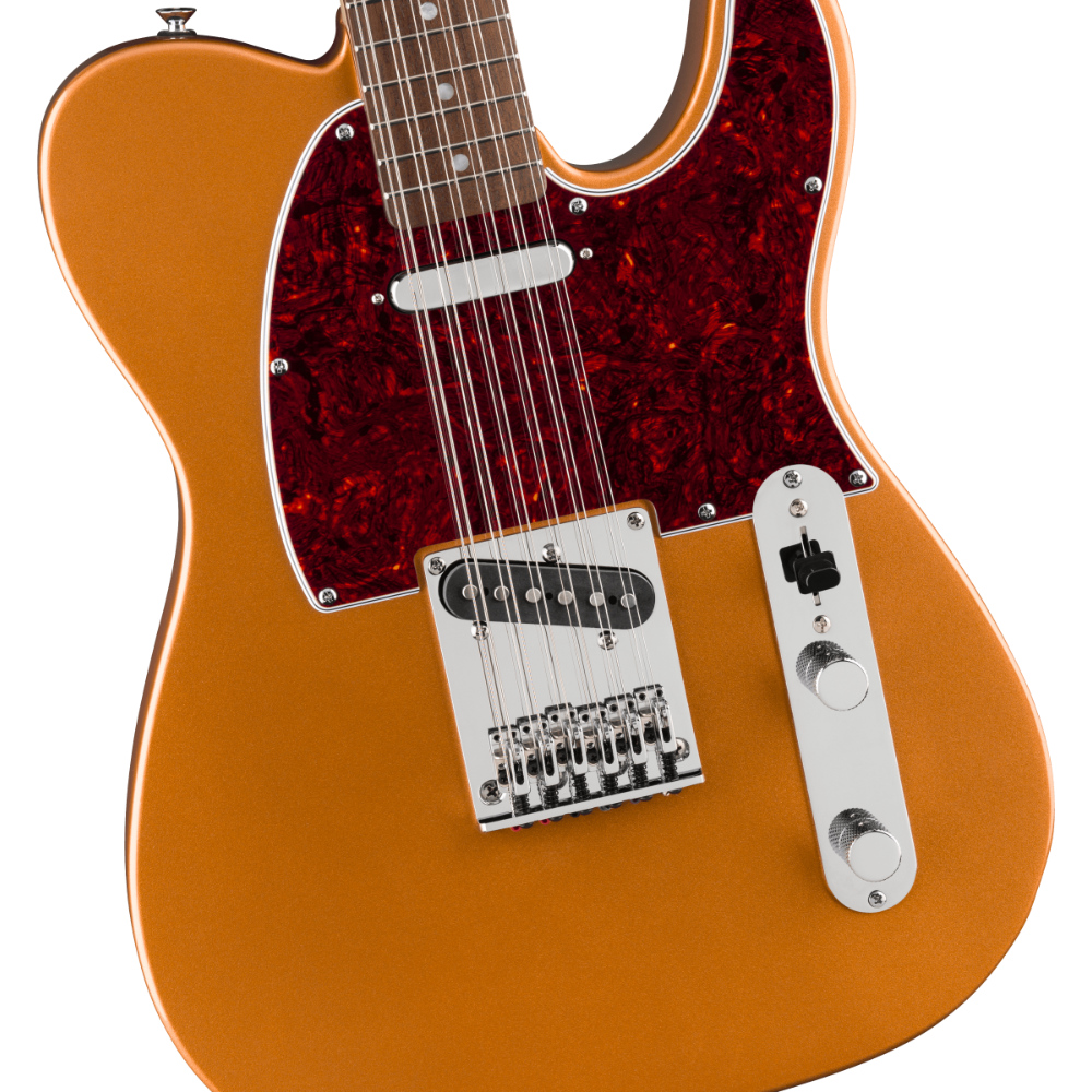 Squier スクワイア スクワイヤー Paranormal Troy Van Leeuwen Telecaster XII Laurel Fingerboard Copper エレキギター