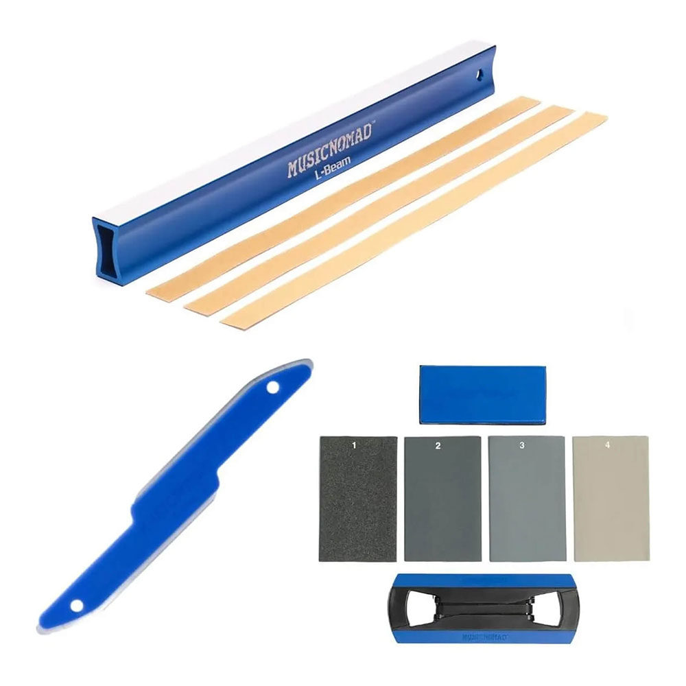 MUSIC NOMAD ミュージックノマド MN872 11 pc Fret Leveling Kit メンテナンスツール11点セット