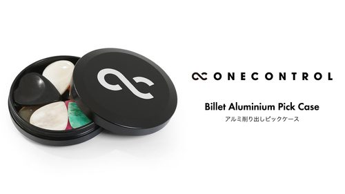 One Control（ワンコントロール）からアルミ削り出しピックケース「Billet Aluminium Pick Case」が発売！
