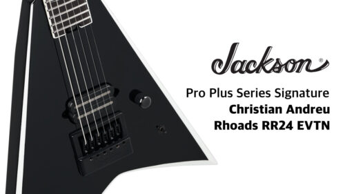Jackson（ジャクソン）から「Pro Plus Series Signature Christian Andreu Rhoads RR24 EVTN6」が登場！