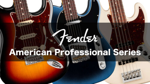 Fender（フェンダー）から、進化した「新American Professionalシリーズ」全68機種が登場！